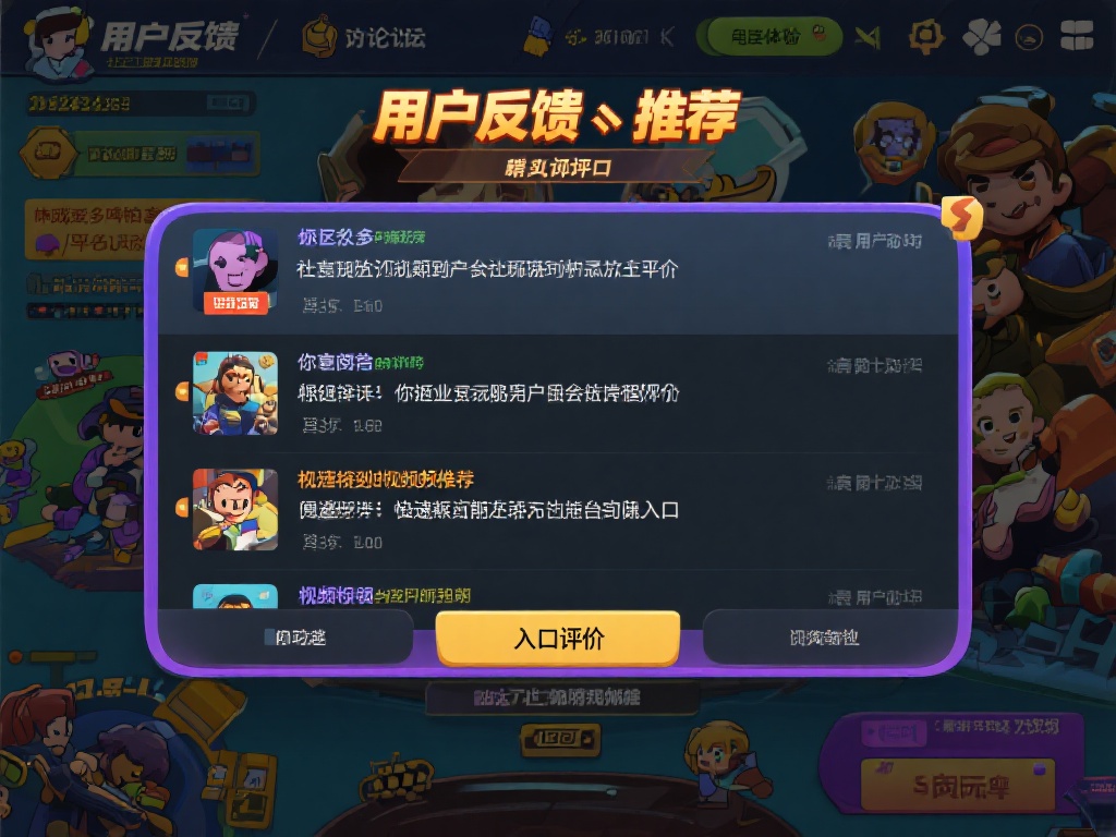 用户反馈与推荐
众多玩家都会在论坛、社区分享自己