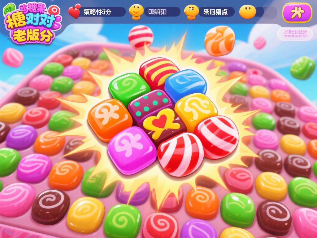 要在糖果派对老版中获得高分，策略性思维绝对是不可忽