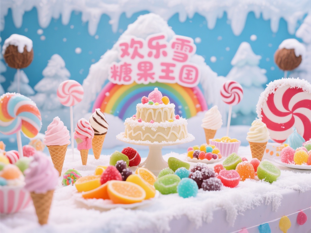 尽享甜蜜狂欢：超大版糖果派对盛宴狂欢开启！