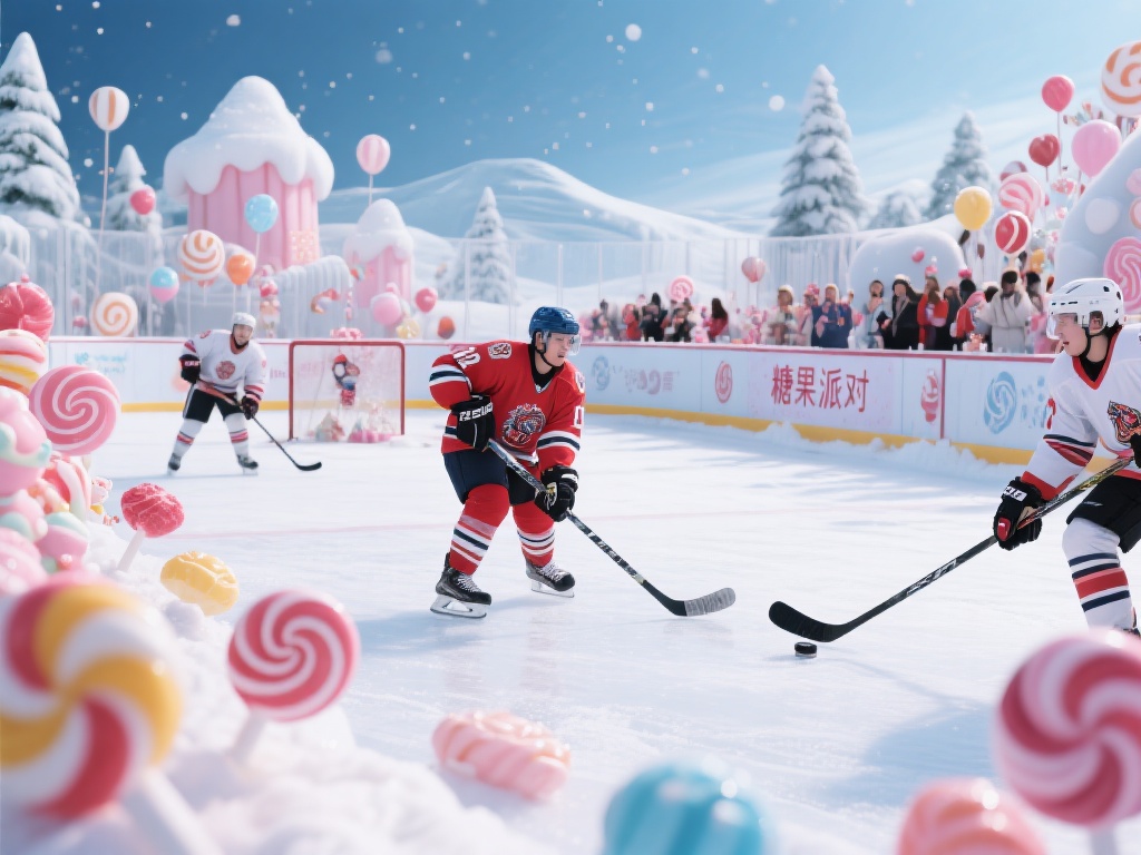 探索糖果派对冰球欢乐竞技之旅的奇妙世界