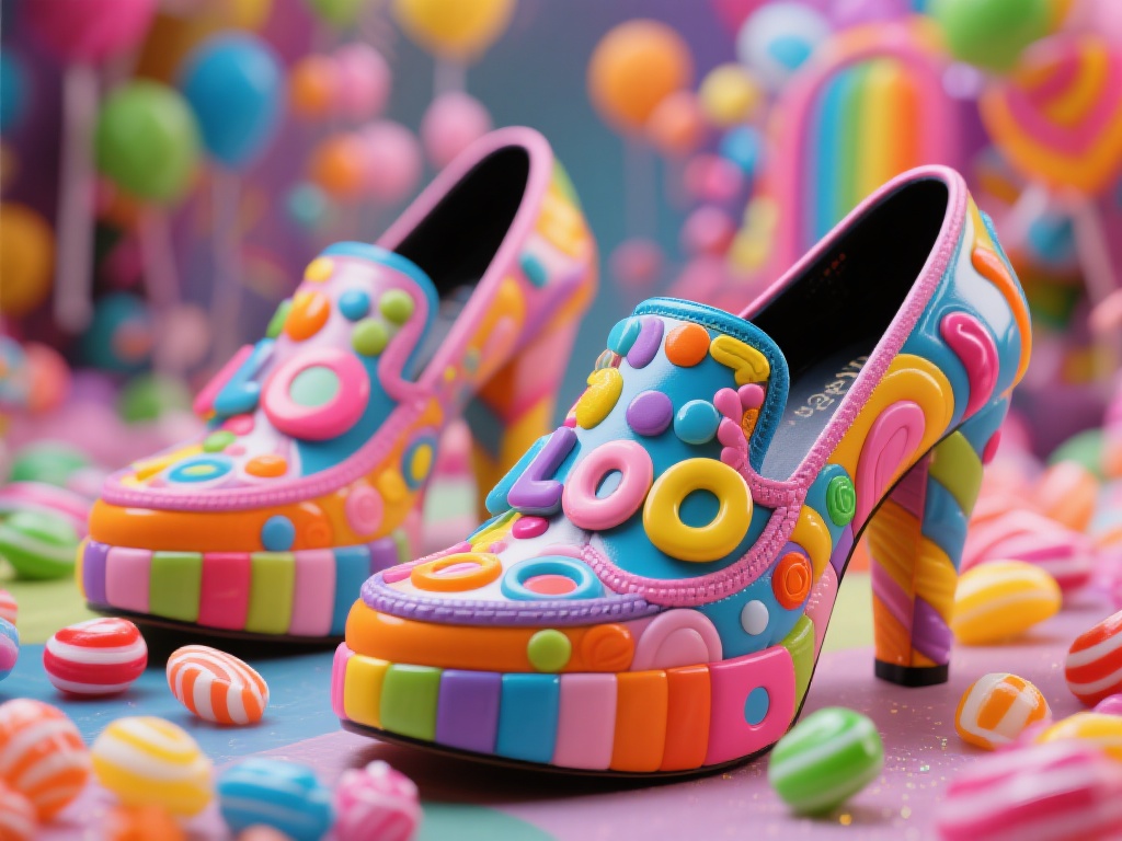 漫步糖果派对：探索Lo鞋的非凡时尚魅力