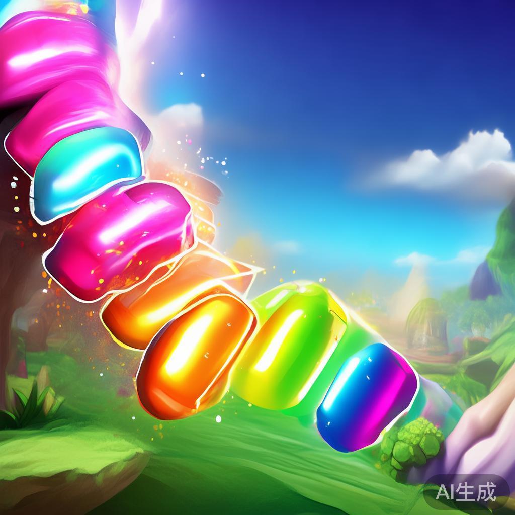 在游戏中，合理制造和组合特殊糖果，是获得高分的核心