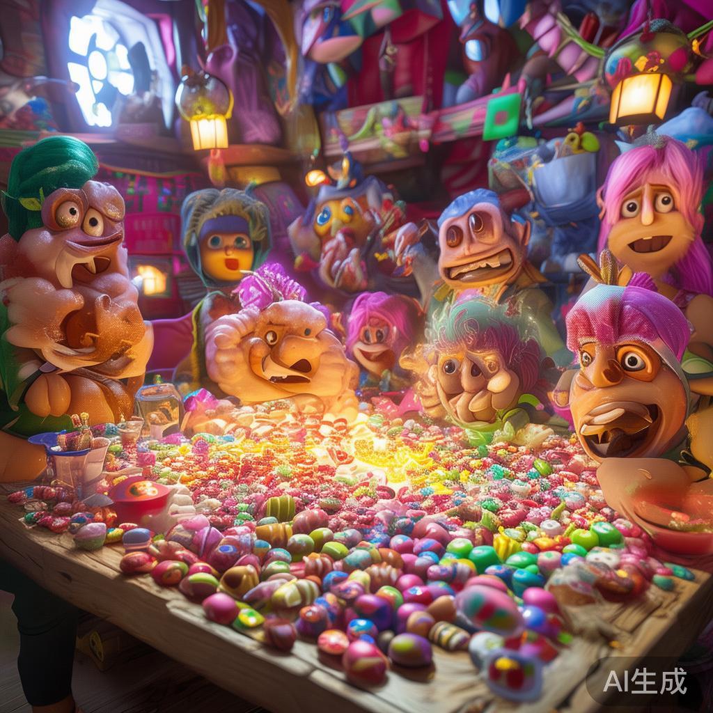 在香肠派对中，糖果不仅仅是游戏币的一种，还是提升角