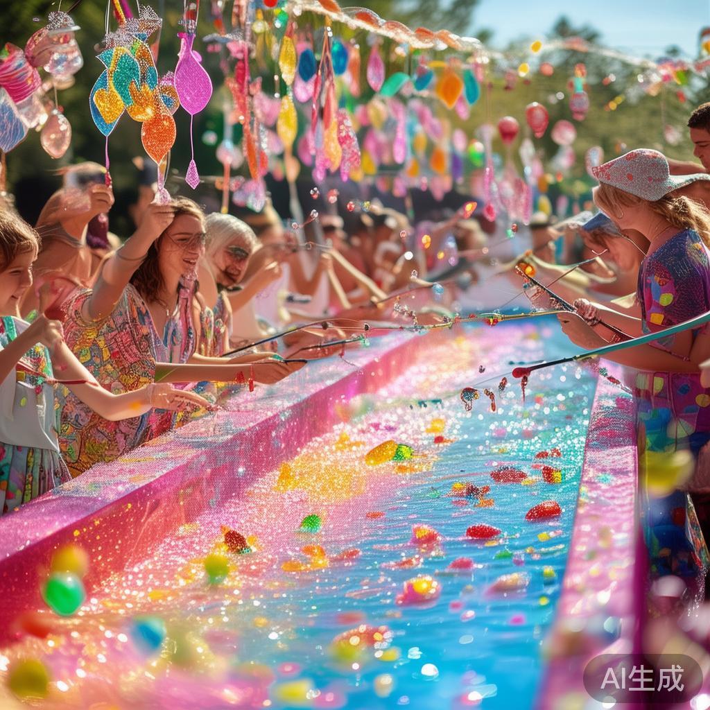 欢乐打鱼，源自于传统的钓鱼游戏，结合糖果元素，不仅