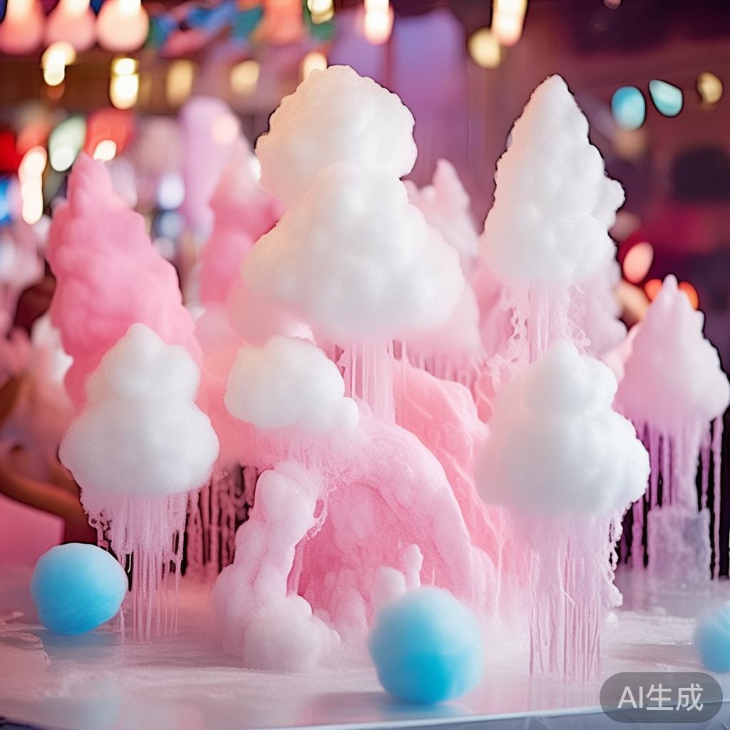 甜蜜梦幻棉花糖果派对盛大开启,邀你共度甜美时光 当谈到棉花糖,大家自然会联想到柔软细腻、甜而不腻的