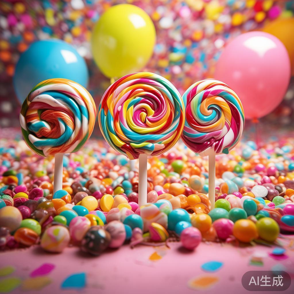 在丰富多彩的节日庆典和甜蜜派对中，糖果作为不可或缺