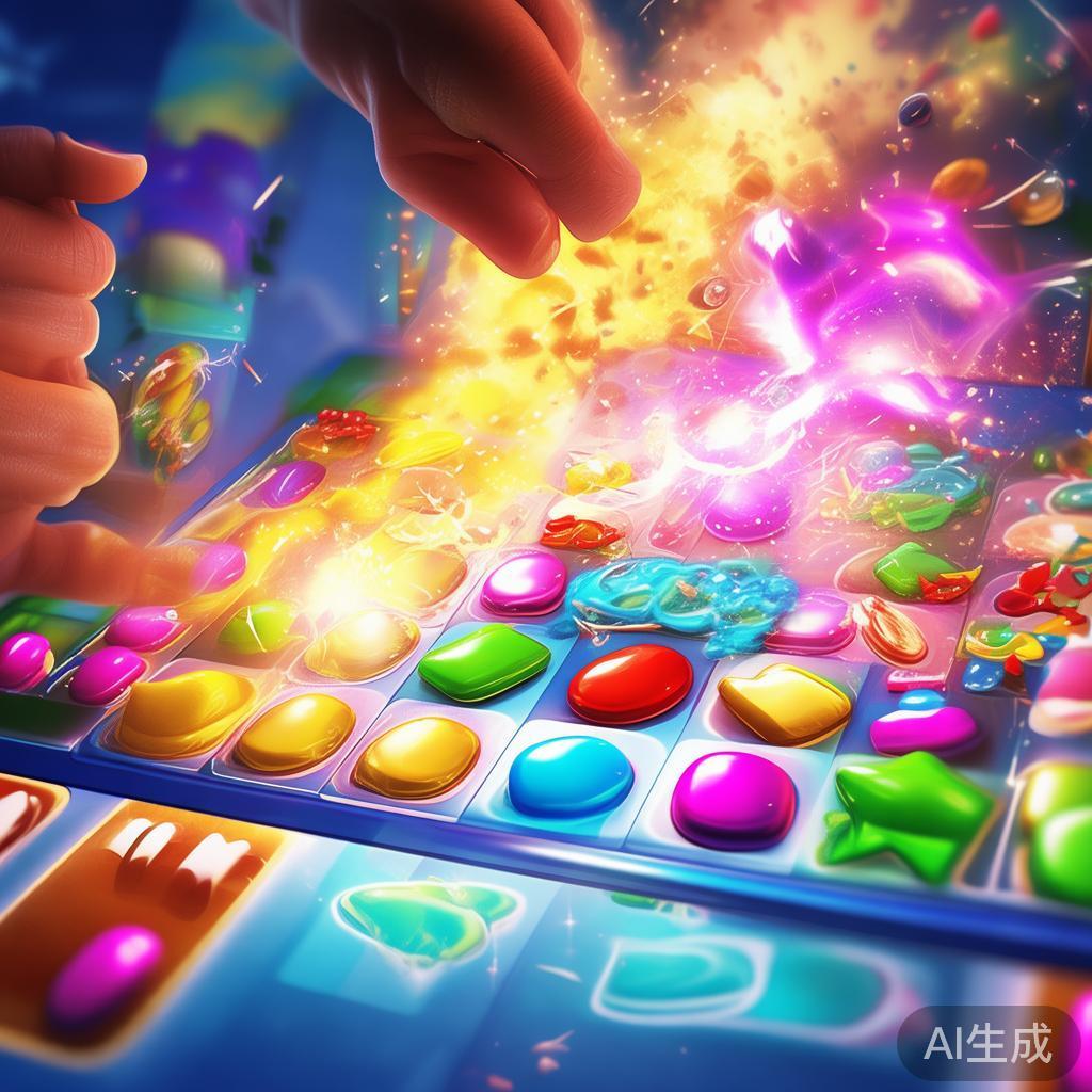 掌握游戏规则和基本操作技巧：熟悉游戏中的各种特殊糖