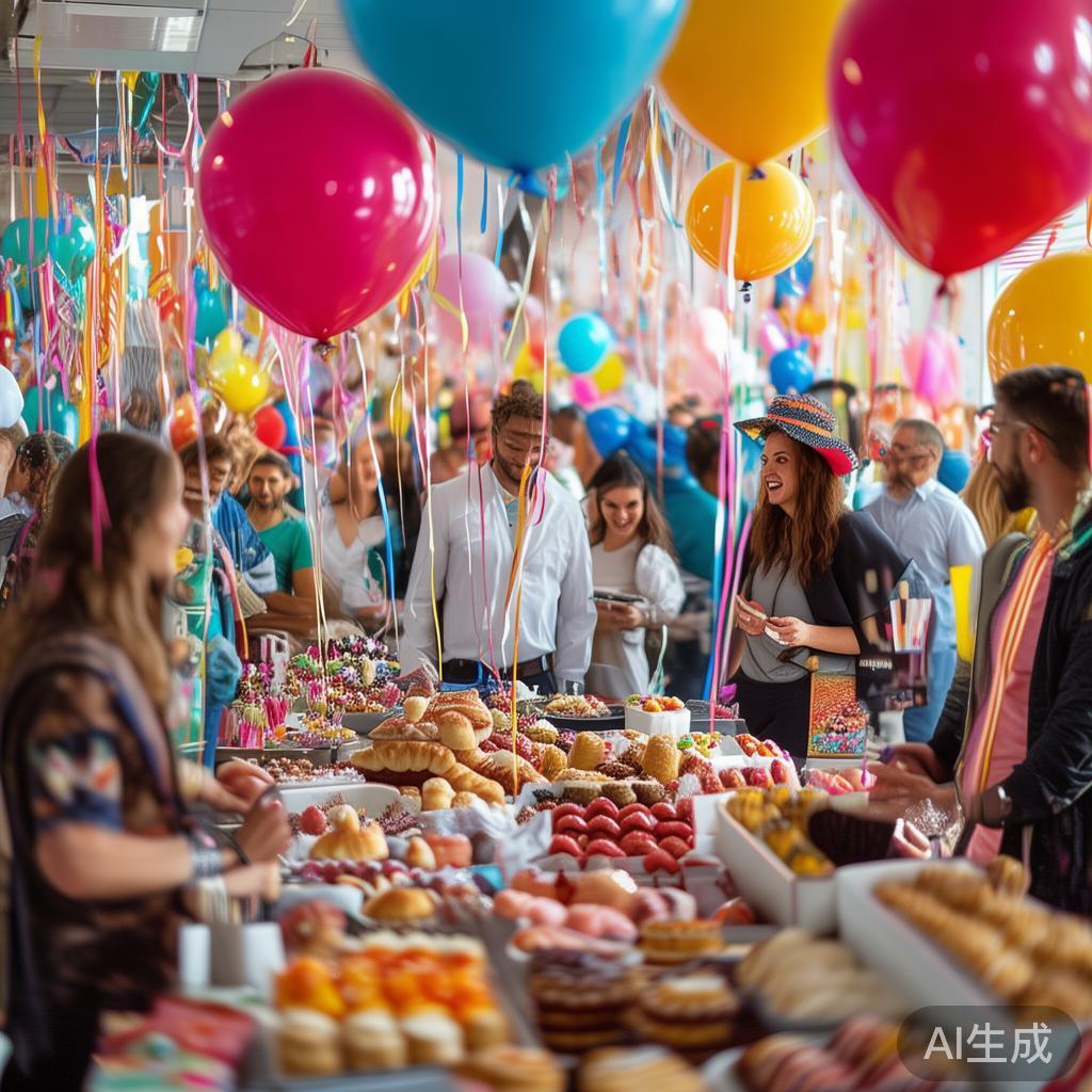 糖果派对成果派对的核心在于展示过去一段时间内的成就